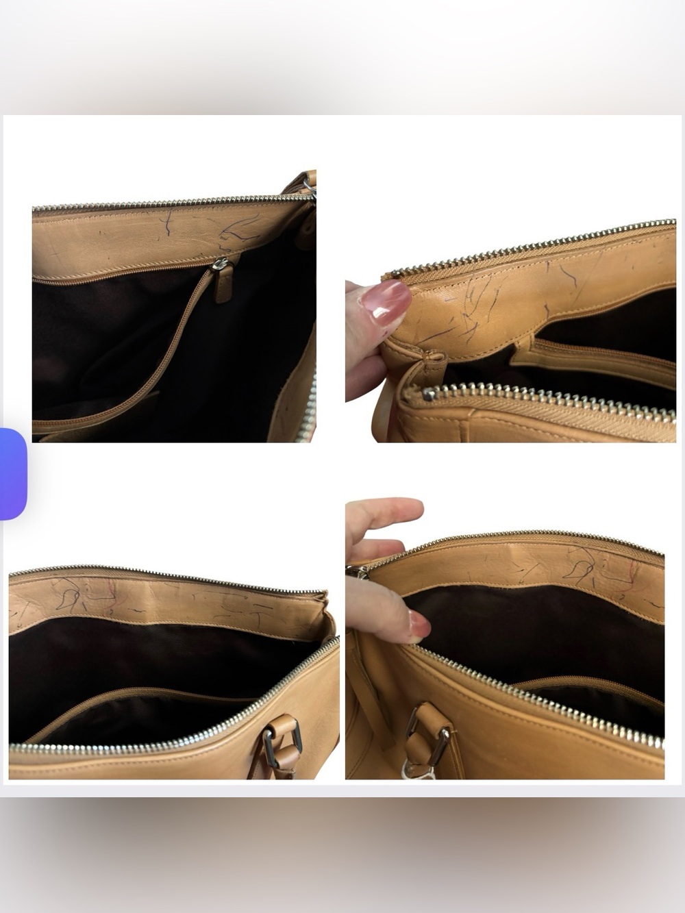 Vintage Coach Bonnie Cashin Legacy Tote, Camel - Picture 14 of 16